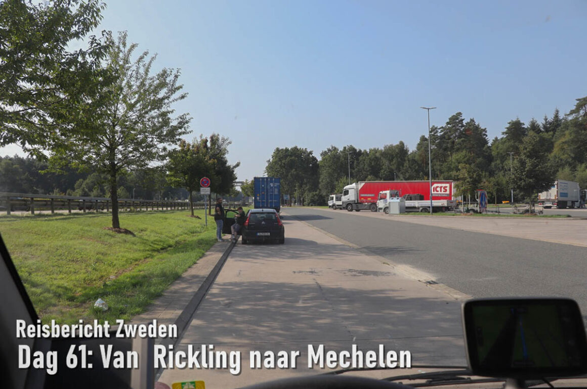 Dag 61: Van  Rickling naar Mechelen